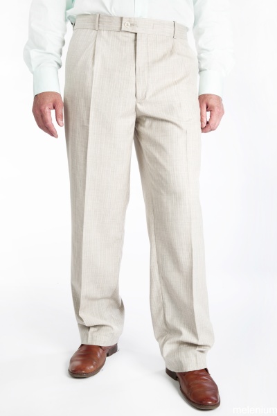 Брюки мужские бежевые 77
