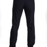 Брюки мужские иссиня черные 7363 молодежные на флисе