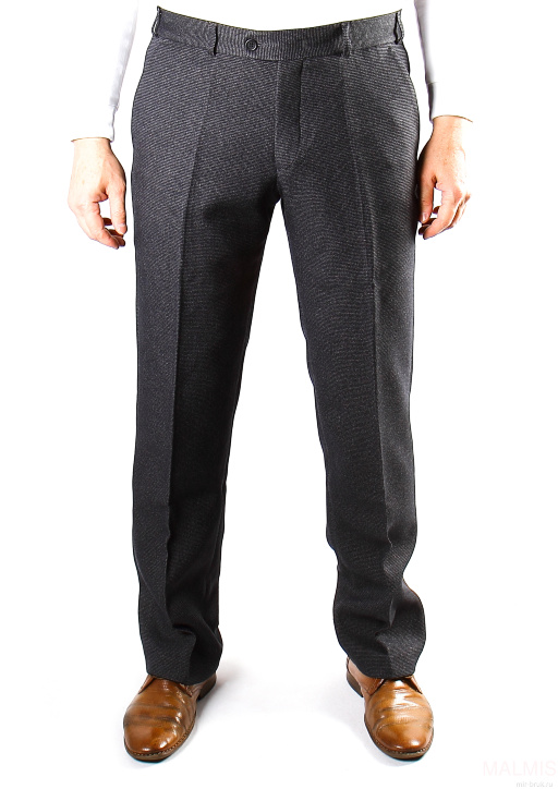 Брюки мужские серые 673
