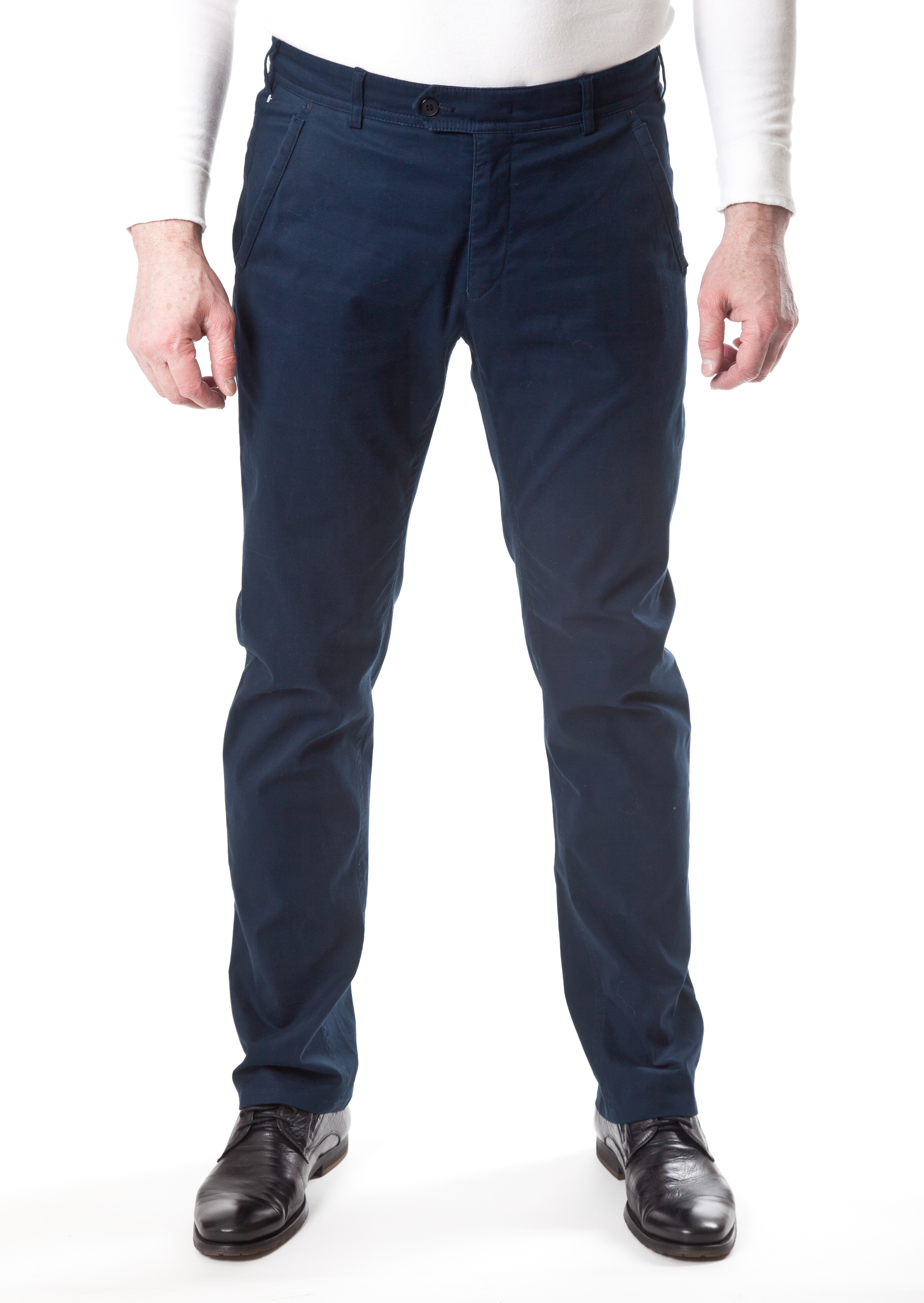 Купить брюки мужские синие 475 хлопок по цене 3 400 руб. в Москве -интернет-магазин «Мир брюк»