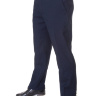 Брюки мужские синие 3522 на флисе