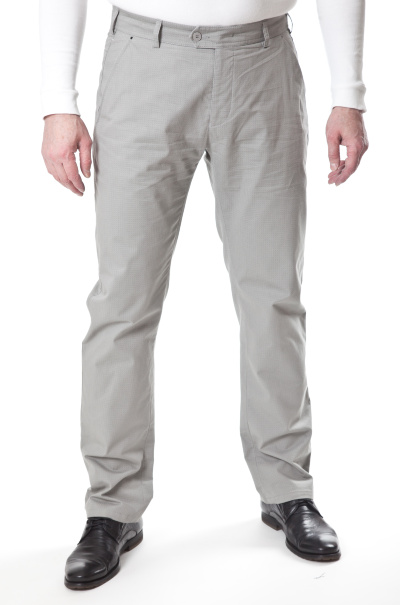 Брюки мужские серые 309 хлопок