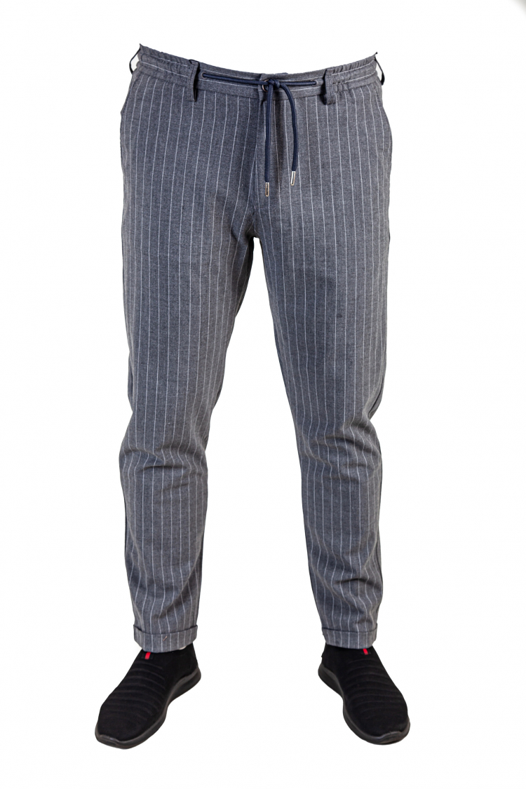 Брюки мужские серо-оливковые 1015-2