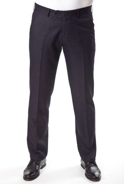 Брюки мужские бордовые 9199