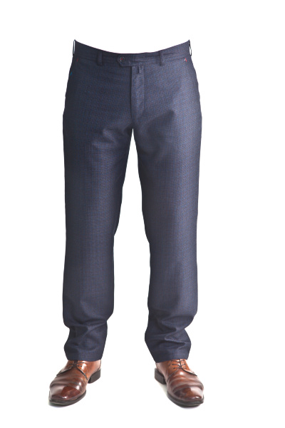 Брюки мужские серо-синие 5081-19