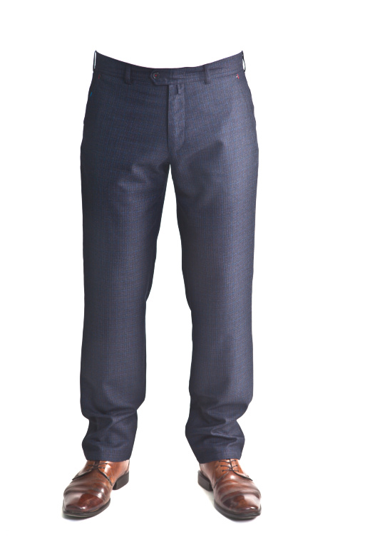 Брюки мужские серо-синие 5081-19