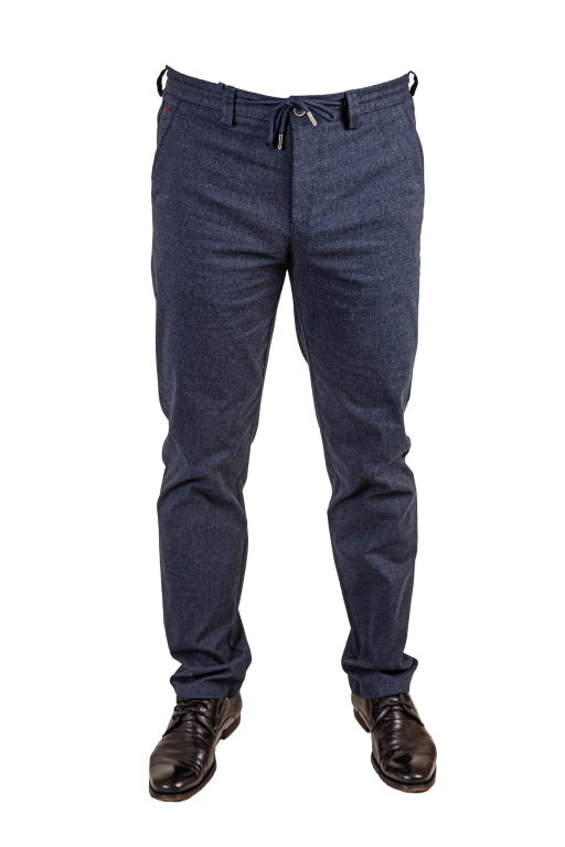 Брюки мужские серо-синие 1765