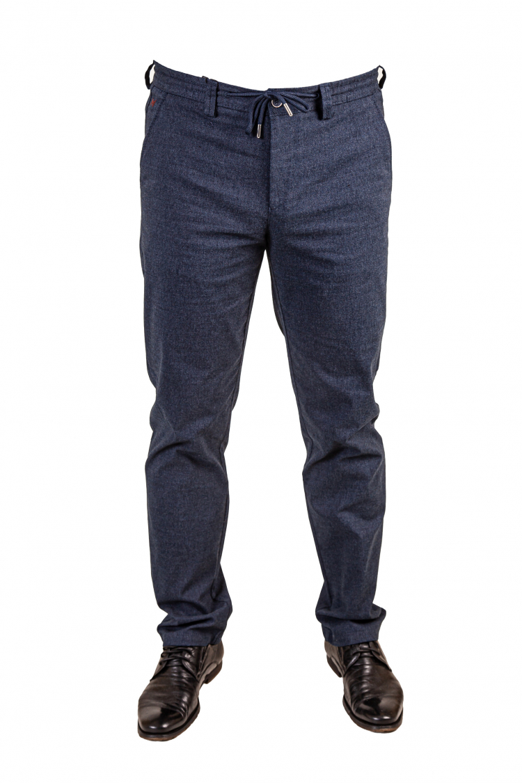 Брюки мужские серо-синие 1765