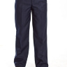 Брюки для мальчика 8807 темно-синие на флисе
