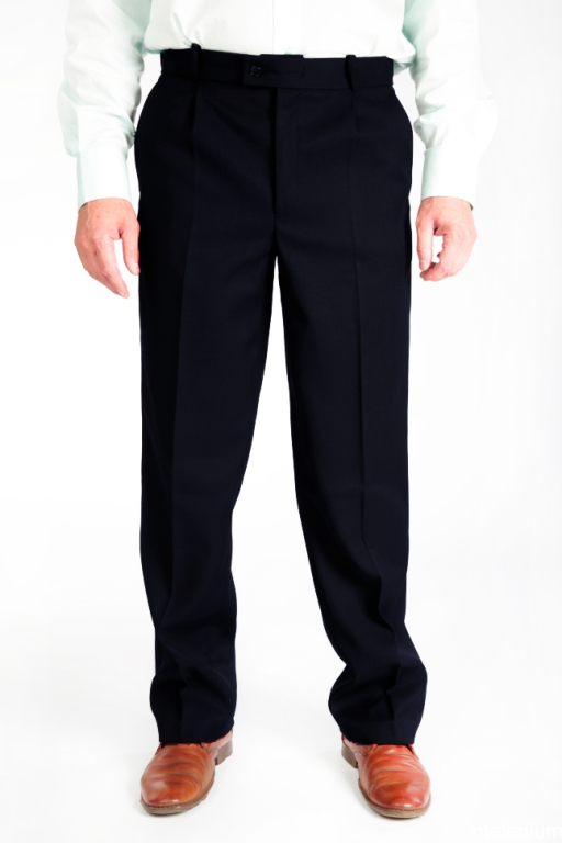 Брюки мужские иссиня черный 23706