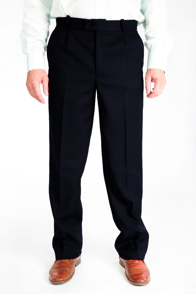 Брюки мужские иссиня черный 23706