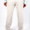 Брюки мужские бежевые EL-01 лен