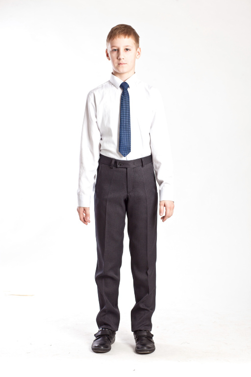 Брюки для мальчика 27518 серые