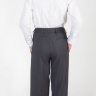 Брюки для мальчика 093 серые с регулировкой