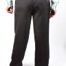 Брюки мужские черные 318159-1 без защипа