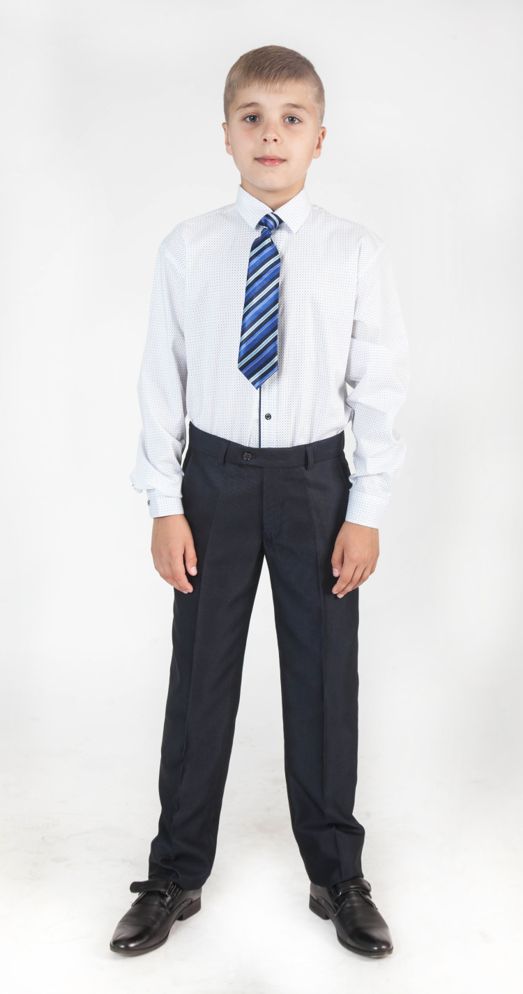 Брюки для мальчика 1133 синие