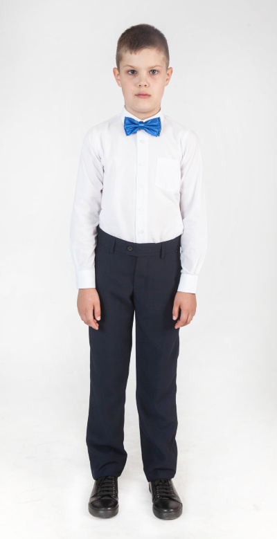 Брюки для мальчика 105 (318105) темно-синие