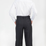 Брюки для мальчика 346 иссиня черный с регулировкой
