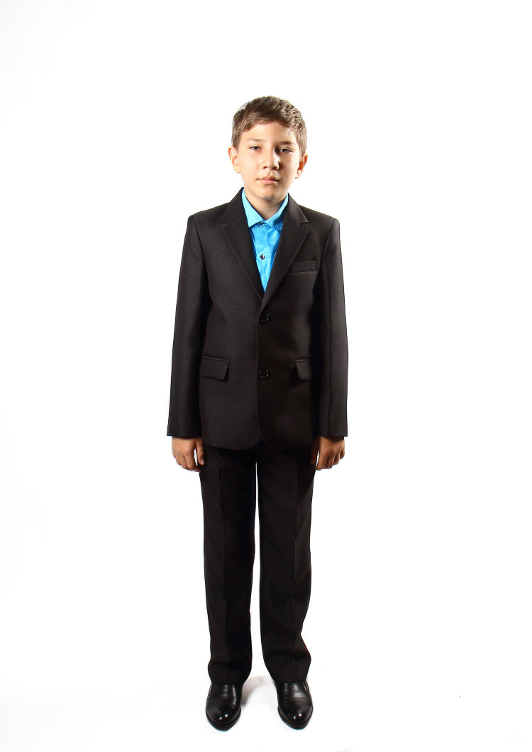 Костюм для мальчика 9217д серый