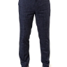 Брюки мужские серо-синие 25129