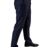 Брюки мужские серо-синие 25129