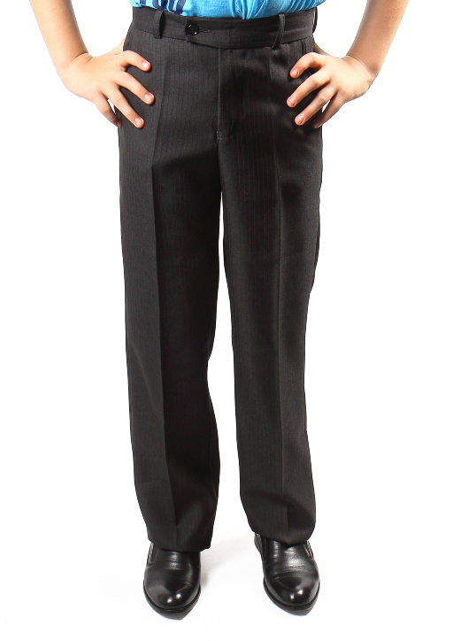 Брюки для мальчика 8675 серые