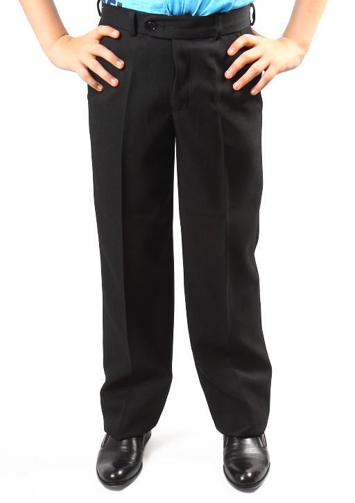 Брюки для мальчика 495д черные