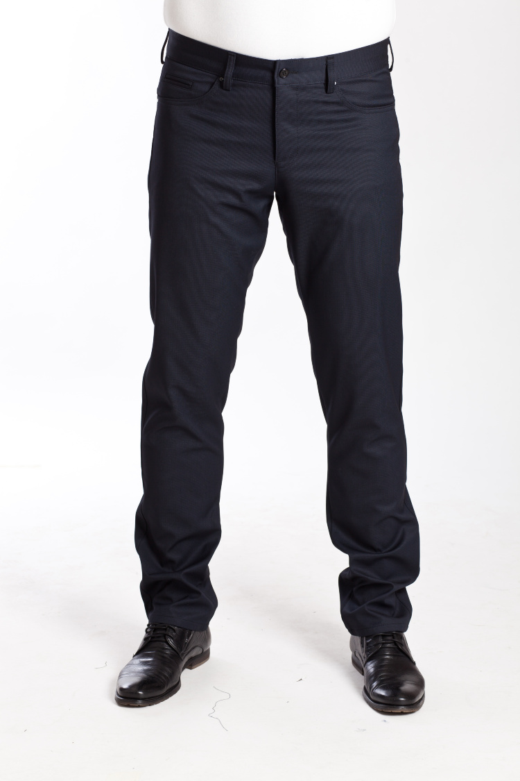 Брюки мужские темно-серые 13720 на флисе