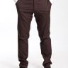 Брюки мужские коричневые 48596 хлопок