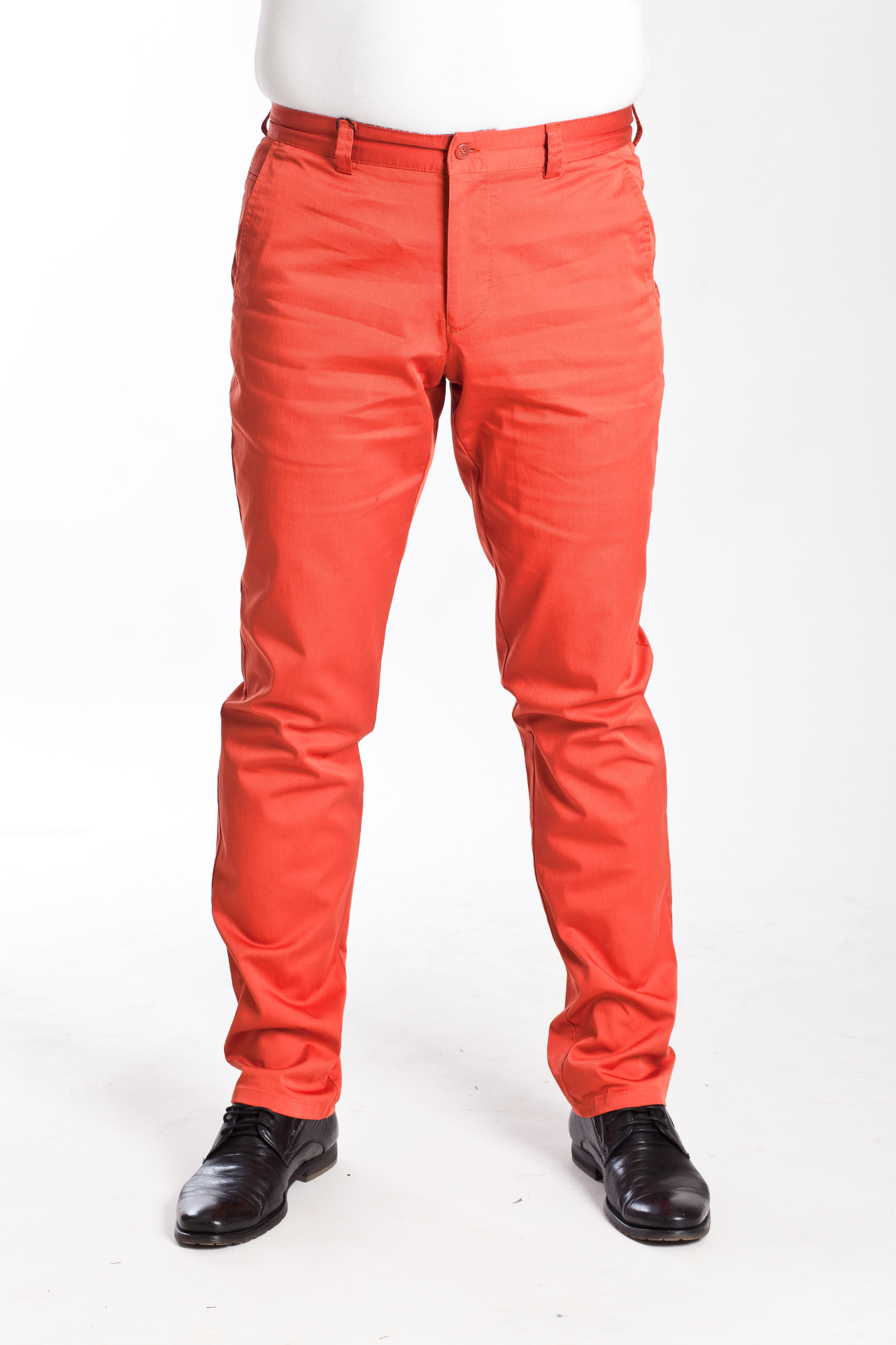 Купить брюки мужские терракотовые 341055 хлопок по цене 3 700 руб. в Москве- интернет-магазин «Мир брюк»