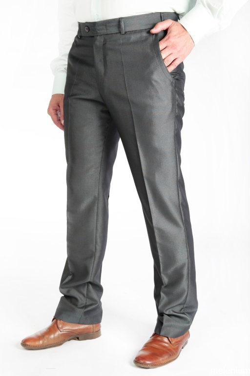 Брюки мужские серые 0011-18