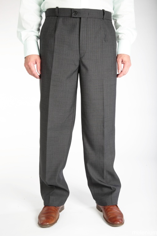 Брюки мужские серые 011