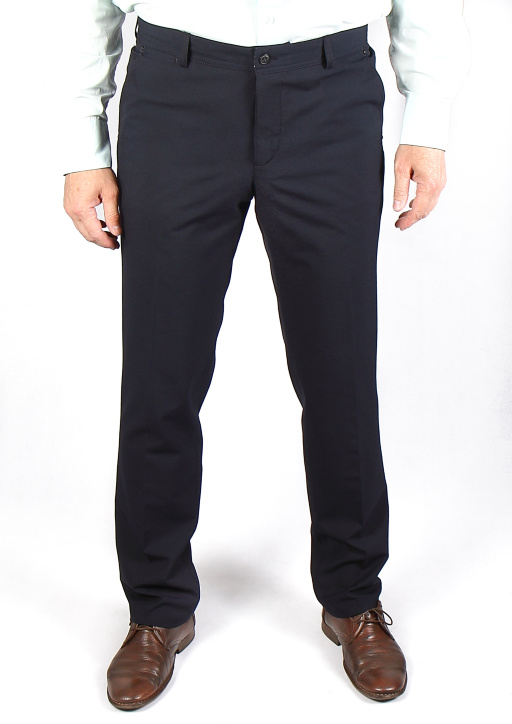 Брюки мужские синие 318105-2F флис