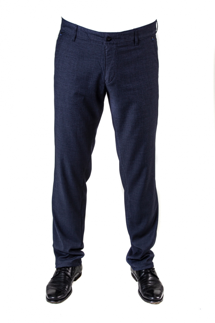Брюки мужские серо-синие 3996