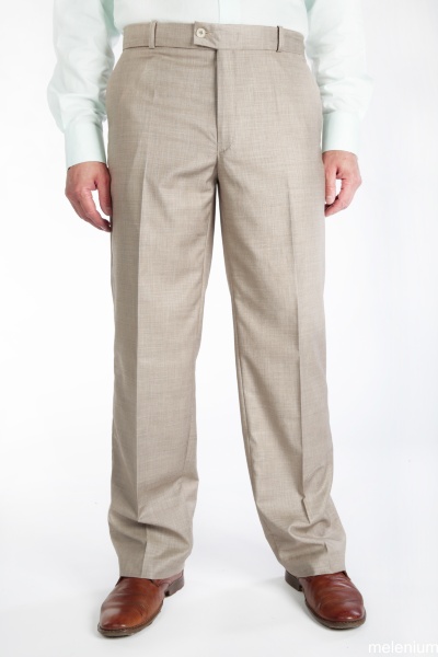 Брюки мужские бежевые 4353