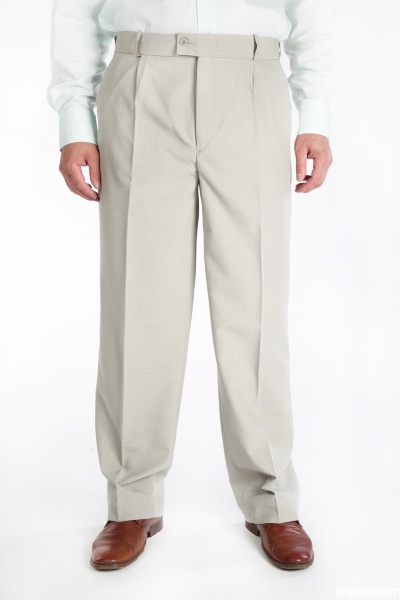 Брюки мужские бежевые 101