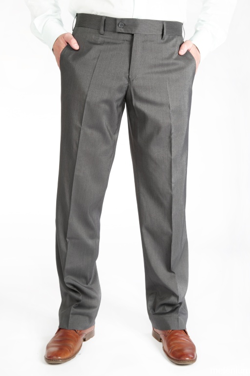 Брюки мужские серые 126001-М