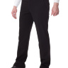 Брюки мужские черные 21-18 на флисе